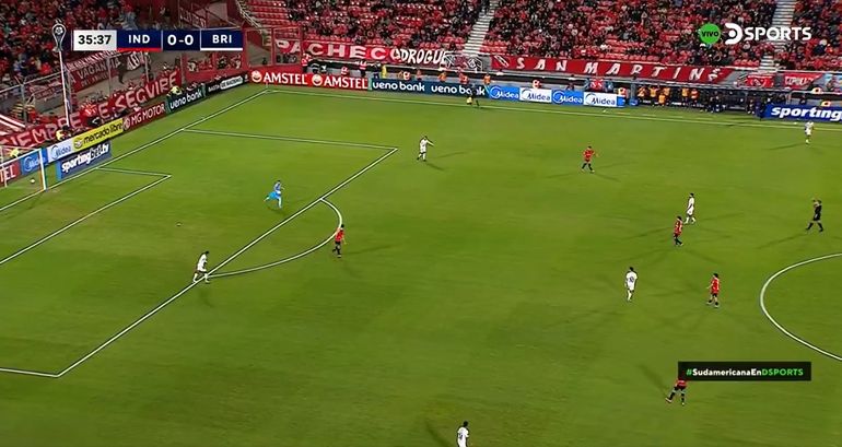 En la victoria agónica de Independiente, el árbitro cobró tiro de esquina porque el arquero no sacó rápido