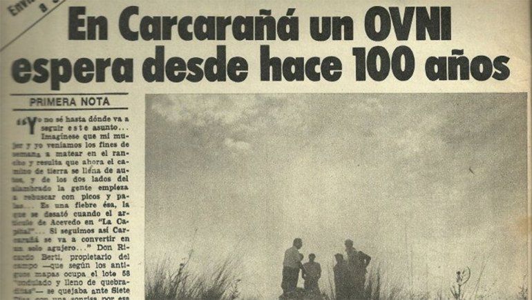 Un ovni y una momia alien: la historia del primer suceso extraterrestre de la Argentina