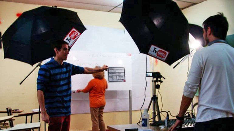 Innovación y ganas de salir adelante. A través de TV UNCo