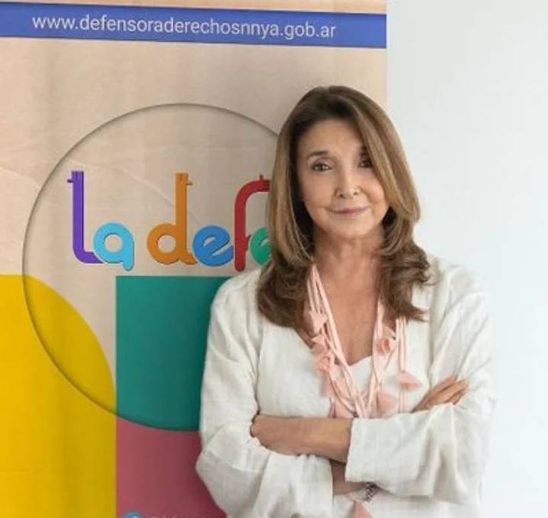 La defensora nacional de niños, Marisa Graham. La defensora nacional de niños, Marisa Graham.