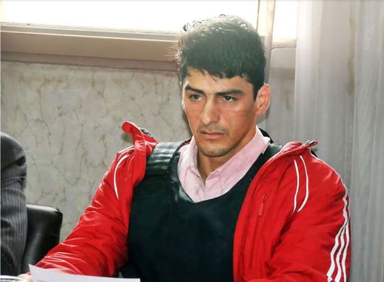 Banana Espiasse, también apodado Tincho o Narigón, en el banquillo de los acusados, durante uno de los juicios penales que afrontó. Banana Espiasse, también apodado Tincho o Narigón, en el banquillo de los acusados, durante uno de los juicios penales que afrontó.