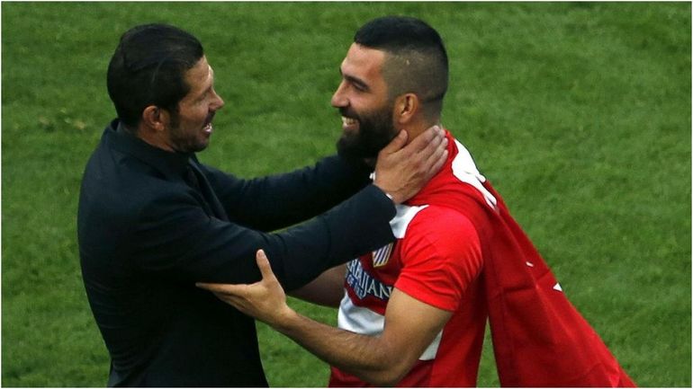 Arda Turán y el Cholo Simeone Arda Turán y el Cholo Simeone