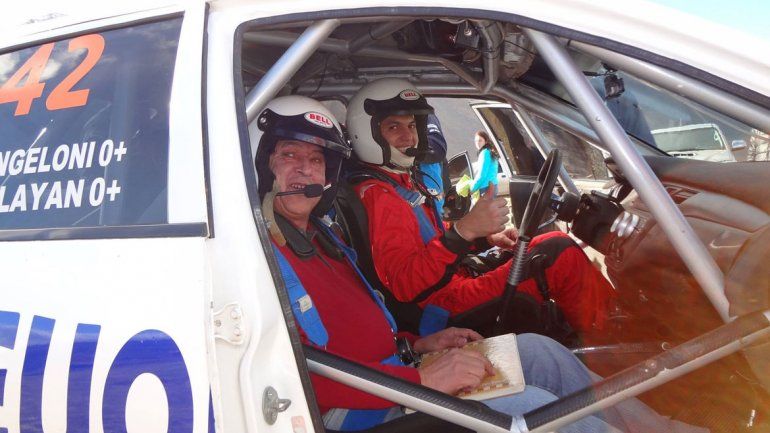 Angeloni ganó la primera etapa en Bajada del Agrio.