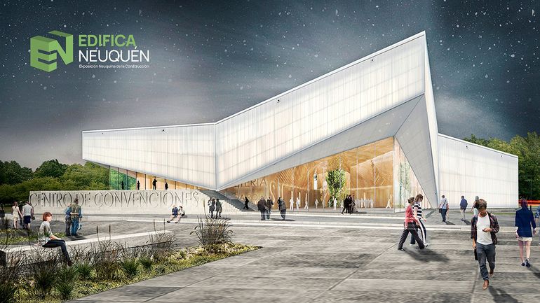 El flamante Centro de Convenciones recibirá el "Edifica Neuquén" 2024. El flamante Centro de Convenciones recibirá el "Edifica Neuquén" 2024.