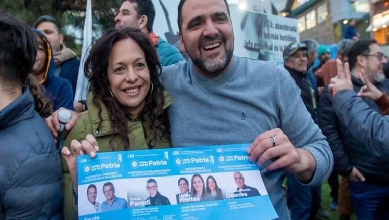 Vuoto y Ávila, mejor amigo y esposa del senador Matías Rodríguez, quien apareció muerto el miércoles. Vuoto y Ávila, mejor amigo y esposa del senador Matías Rodríguez, quien apareció muerto el miércoles.