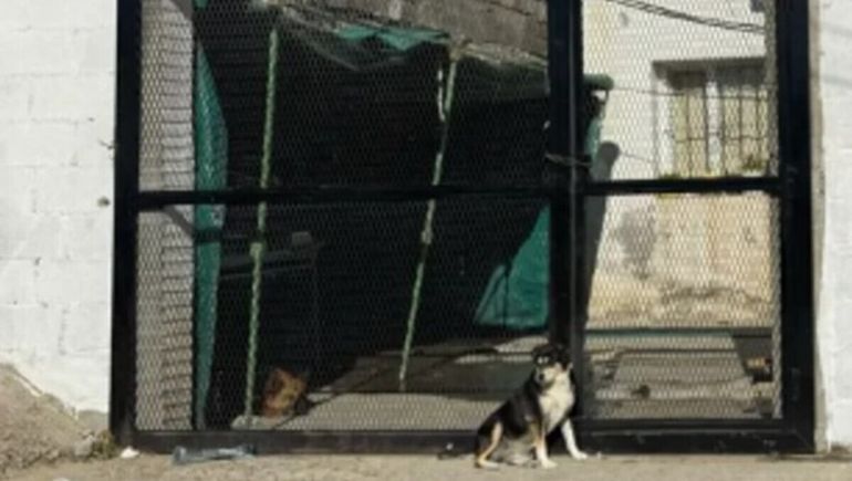 La casa en disputa en Comodoro Rivadavia. La casa en disputa en Comodoro Rivadavia.