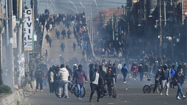 Las movilizaciones son impulsadas principalmente por la Central Obrera Boliviana (COB), la mayor organización sindical del país. | LM Neuquen Las movilizaciones son impulsadas principalmente por la Central Obrera Boliviana (COB), la mayor organización sindical del país.