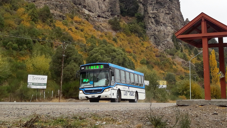 El transporte público en San Martín de los Andes