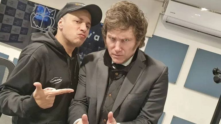 El Dipy, afín al Gobierno de Javier Milei. El Dipy, afín al Gobierno de Javier Milei.