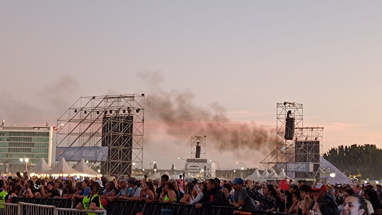 ¿Qué fue la columna de humo que se veía en la Isla 132?