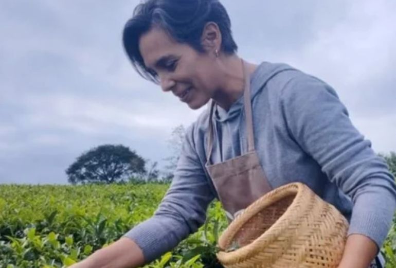 Flavia Fernández, una especialista en té que vive en Chubut. Flavia Fernández, una especialista en té que vive en Chubut.
