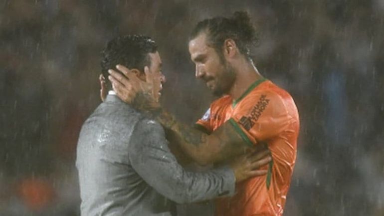 Daniel Osvaldo y Marcelo Gallardo Daniel Osvaldo y Marcelo Gallardo