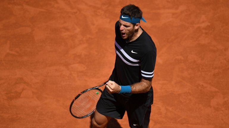 Juan Martín del Potro venció al croata Marin Cilic 7-6 (5)