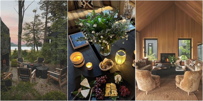 La casa patagónica de Juliana Awada La casa patagónica de Juliana Awada