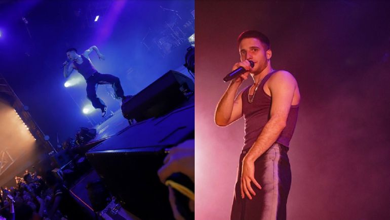 ¿Le quedó chico el gimnasio del Parque Central a Wos?