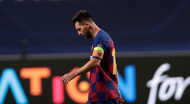 La peor derrota en la carrera de Messi y fin de ciclos en Barcelona