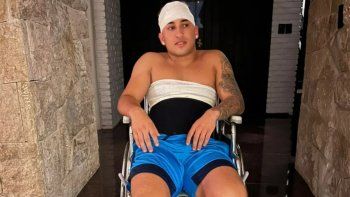 Reapareció Yao Cabrera: sus fotos y sus dichos tras el accidente