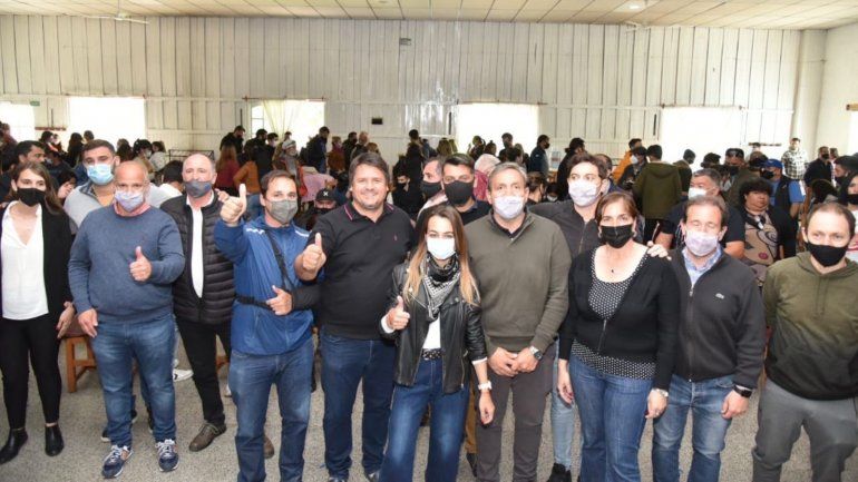 Distintos espacios políticos respaldaron la gestión de Gaido