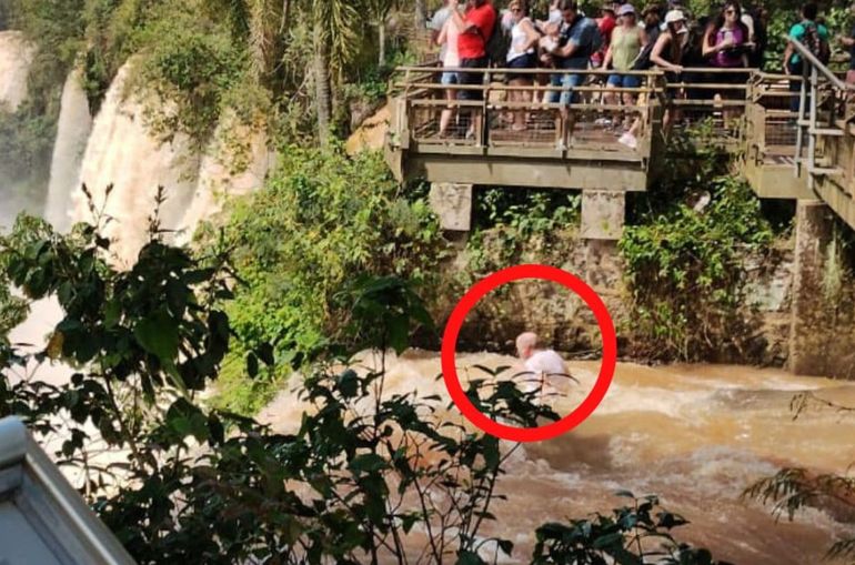 El cuerpo hallado en Iguazú es del turista que estaba desaparecido