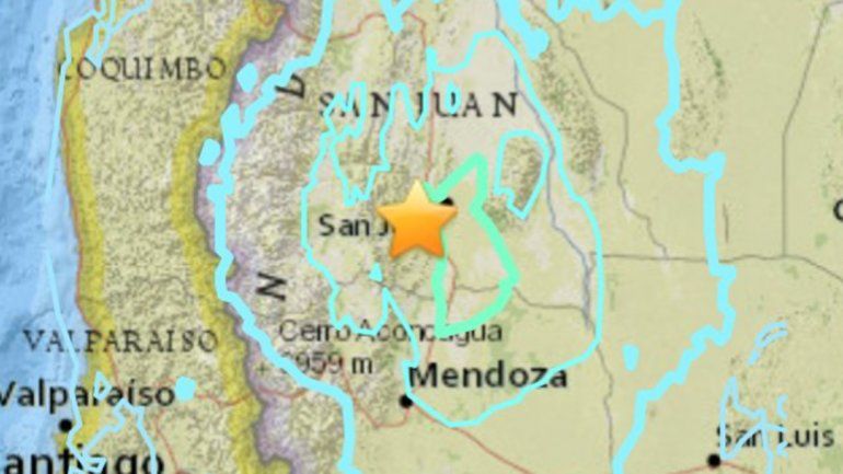 Tres temblores sacudieron San Juan y se sintieron en Mendoza