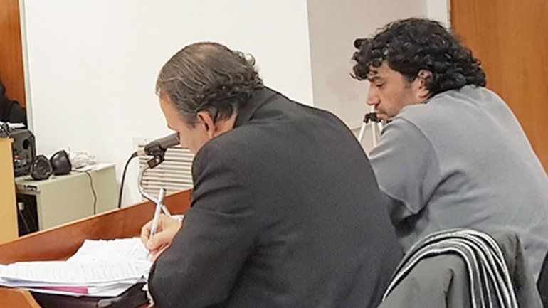 El abogado Lucero y su defendido