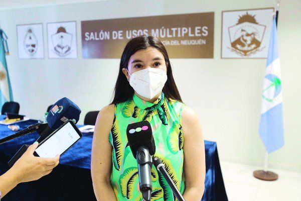 La ministra de Gobierno y Seguridad, Vanina Merlo.