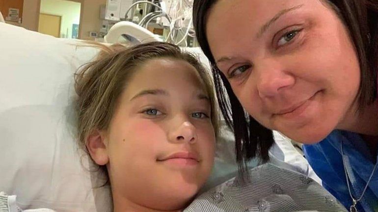 Casi pierde una pierna por la bacteria come carne