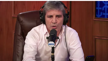 Luis Caputo va a fondo con la suba de tasas de interés.