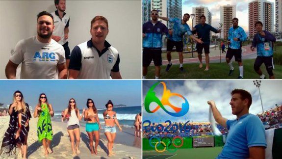 Mirá la divertida producción de los deportistas olímpicos argentinos al ritmo de cumbia
