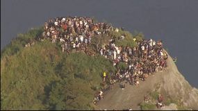 Los turistas lograron ser rescatados. | LM Neuquen Los turistas lograron ser rescatados.