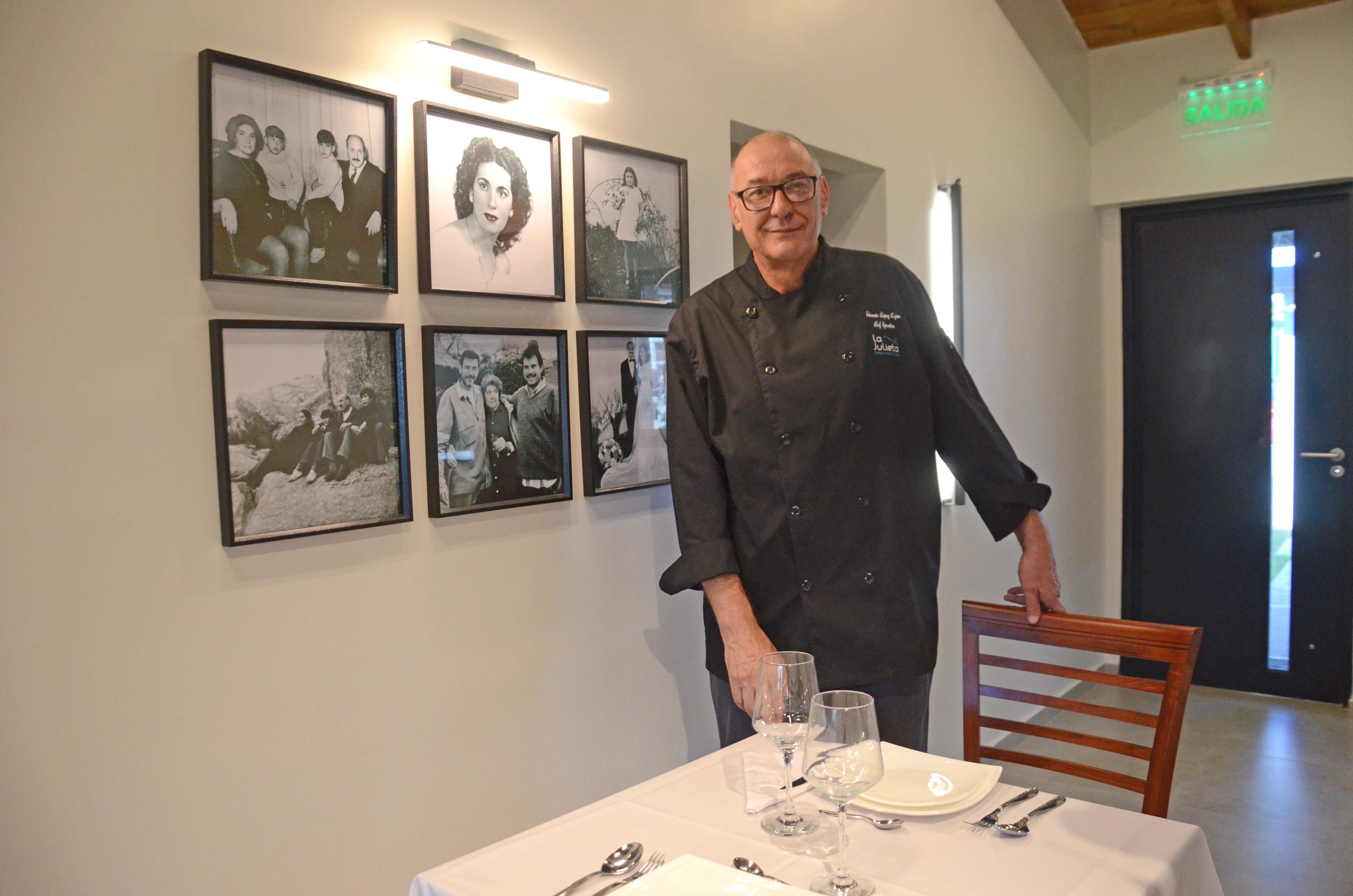 Eduardo López Luján está al frente de&nbsp;La Julieta, un espacio gastronómico único en Neuquén