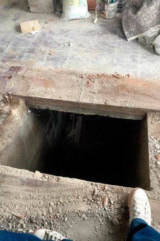 El nuevo dueño de la casa descubrió un sótano secreto.