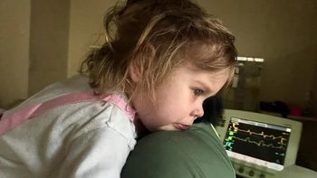 Ekatherina es de Chubut, tiene 2 años y está internada en el Hospital Italiano de Buenos Aires. Ekatherina es de Chubut, tiene 2 años y está internada en el Hospital Italiano de Buenos Aires.