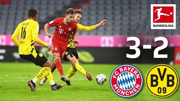 El Bayern Múnich derrotó al Borussia Dortmund
