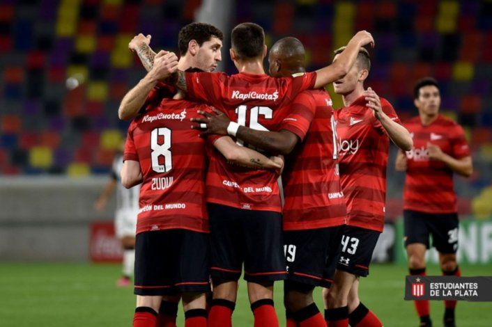 Mirá el primer gol del Tuti Del Prete en Estudiantes de La Plata