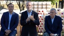 Horacio Rodríguez Larreta y un insólito furcio en la campaña. Horacio Rodríguez Larreta y un insólito furcio en la campaña.