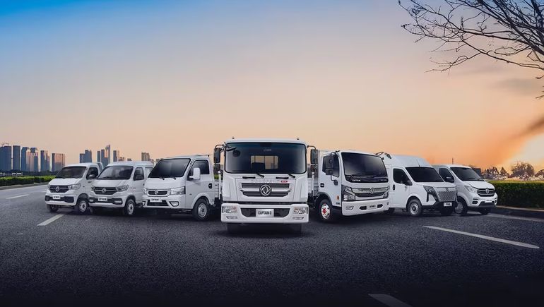 El catálogo de Dongfeng en la Argentina ya tiene 14 modelos disponibles, todos importados desde China, y en el futuro inmediato sumará otros dos más. Foto: Dongfeng