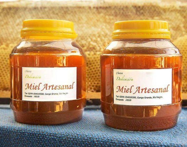 Miel orgánica producida en