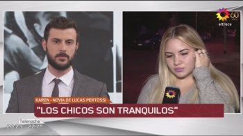 la novia de uno de los rugbiers los defendio en tv: son tranquilos la novia de uno de los rugbiers los defendio en tv: son tranquilos