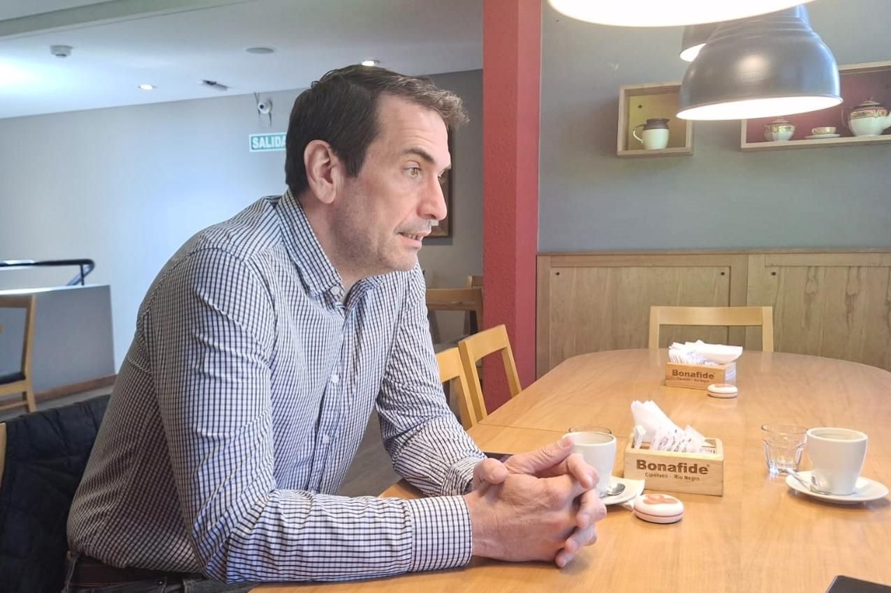 El diputado Cervi habló de todo. Foto: gentileza