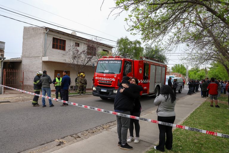 El trágico incendio ocurrió el domingo en barrio Don Bosco