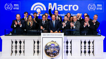 Banco Macro celebró 20 años cotizando en Nueva York Banco Macro celebró 20 años cotizando en Nueva York