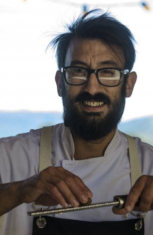 Matias Tesoriero, cocinero de Borravino, Villa Pehuenia.