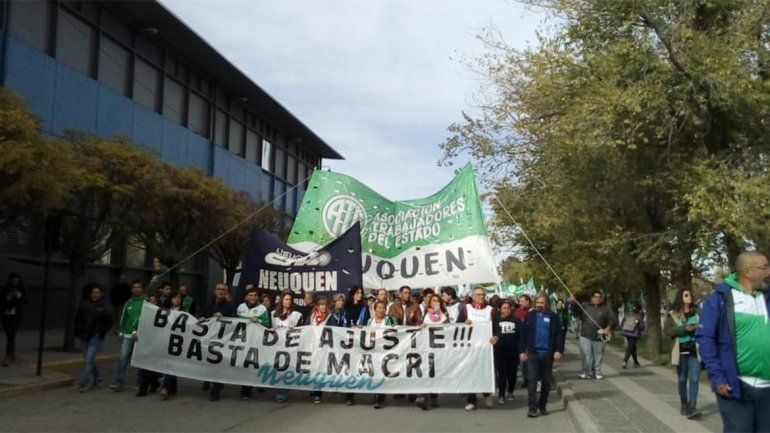 Paro Nacional: gremios marcharon por el centro de la ciudad