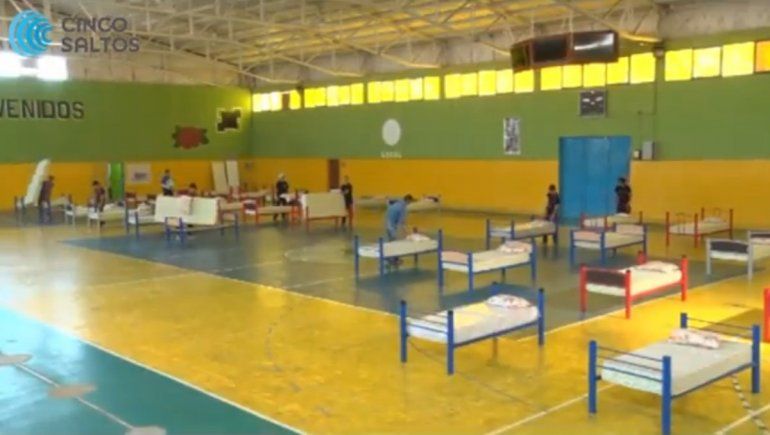 El municipio de Cinco Saltos contará con 130 camas para atender pacientes con coronavirus