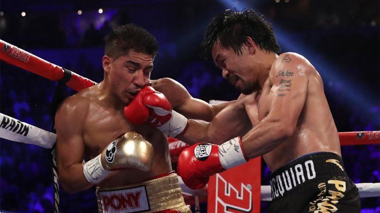 Pacquiao volvió al boxeo y se consagró campeón welter de la OMB