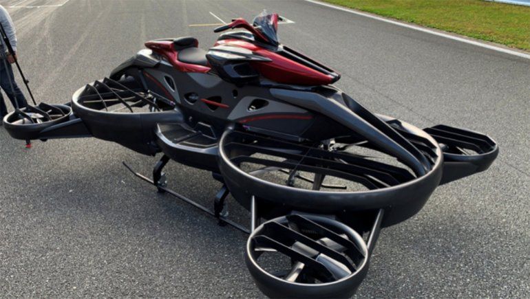 Una start-up lanza una hoverbike en Japón