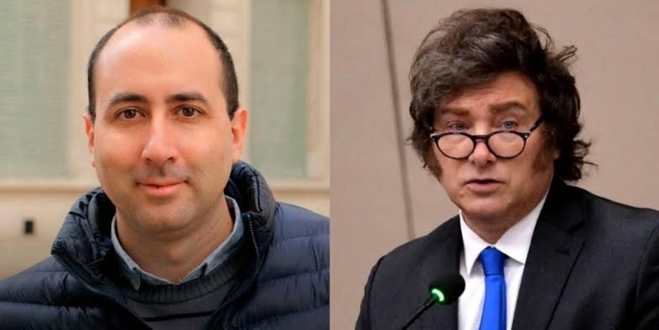 Fernando Cerimedo fue hacer de Javier Milei durante la campaña presidencial del 2023.