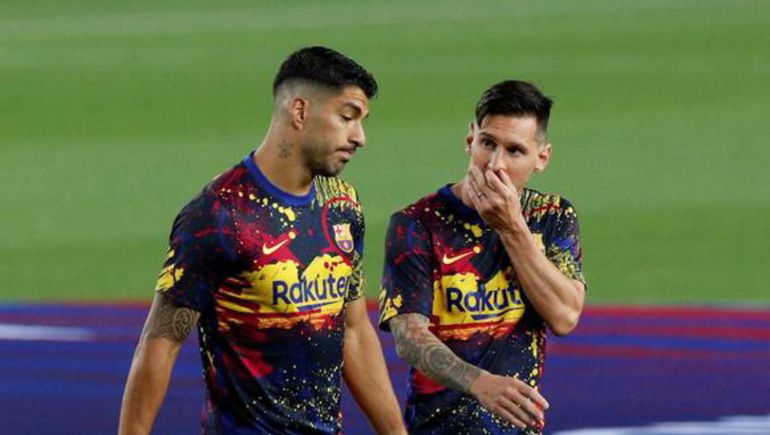Luis Suárez habló del futuro de Lionel Messi.