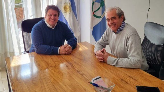 Daniel Figueroa le presentó varios proyectos a Mariano Gaido